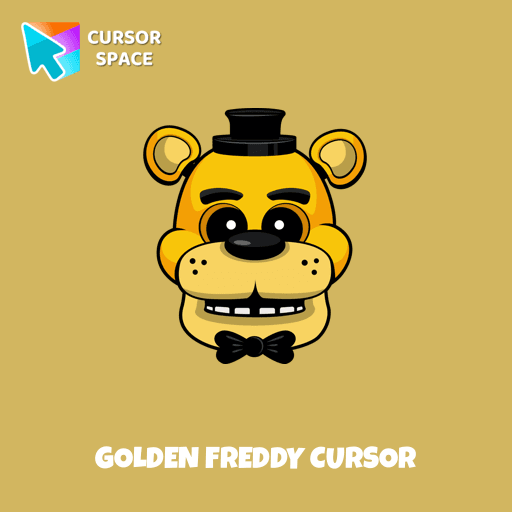 Golden Freddy cursor arrow cursor
